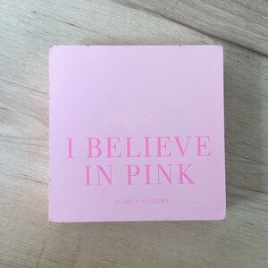BOGO 🥳 Dabney Lee I Believe In Pink Audrey Hepburn standup wood block decor